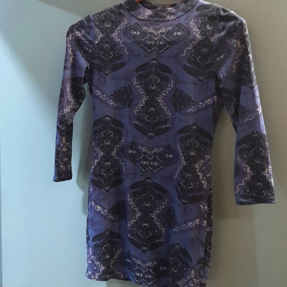 Free people racer back tunic nice purple color pictures don't do …